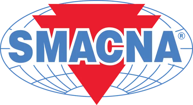 SMACNA member logo, the Sheet Metal and Air Conditioning Contractors' National Association